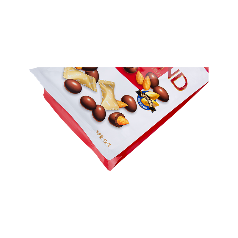 Kosteudenkestävä Eight-Side Seal -suklaapussi Kosteudenkestävä Eight-Side Seal -suklaapussi