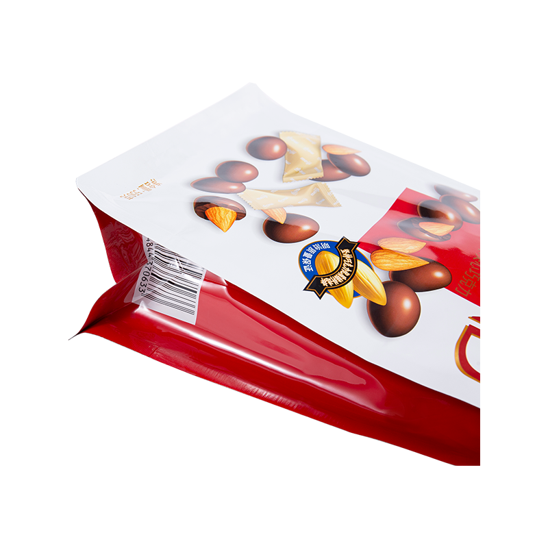 Kosteudenkestävä Eight-Side Seal -suklaapussi Kosteudenkestävä Eight-Side Seal -suklaapussi