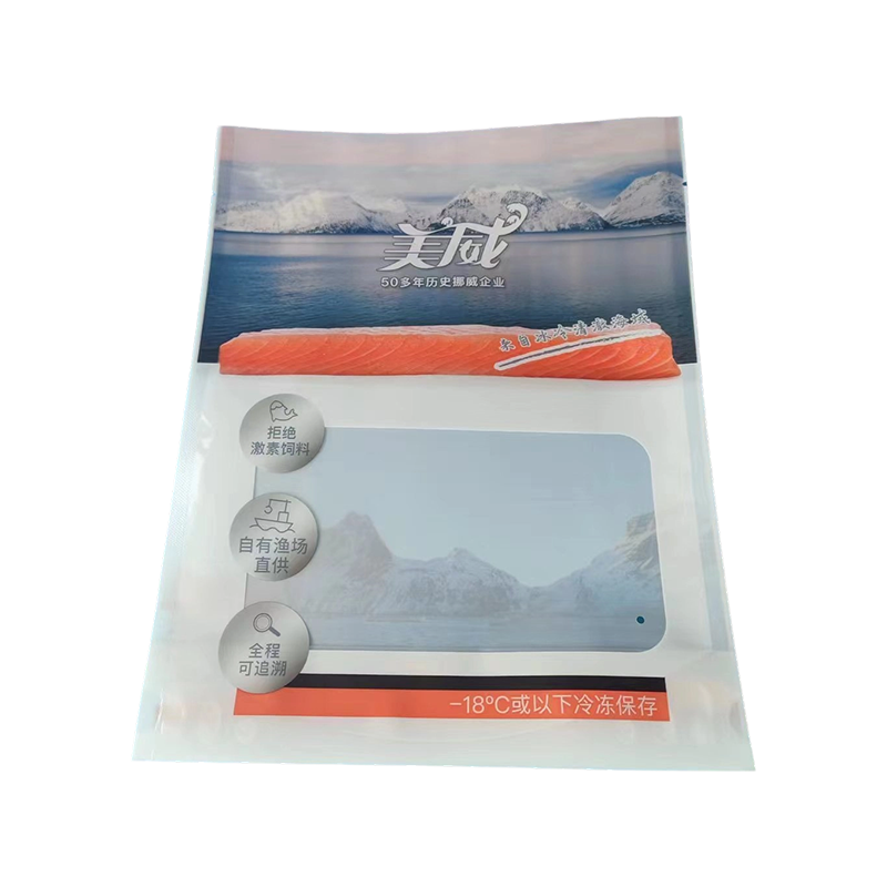 High Barrier pakaste kala- ja äyriäispussi