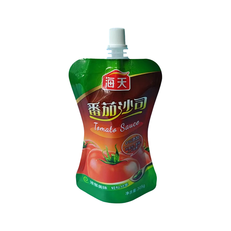 Korkeasti tiivistävä kastikkeen suutinpussi