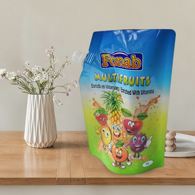 Kevyt ja kestävä nokkapussi juomapussi